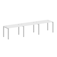 Стол-станция METALL SYSTEM на 3 раб.места на П-образном м/к  БП.СМ-3.2 3600*720*750